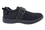 Axign Stretch Walker Diabetic Stretch w/ Orthotic Walking Shoes in Black
