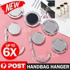 Portable Alloy Folding Table Hanger Foldable Purse Bag Holder Handbag Hook