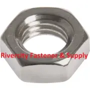 (2000) 10-32 Hex Nuts Stainless Steel / Machine Screw Nuts 10/32 Fine Thread #10