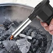 ElgnAura Air Blower, Mighty Mini Low Noise BBQ Fan Portable, Electric Grill Fire Starter, Ventilator Tool for Picnic Outdoor Camping Barbecue