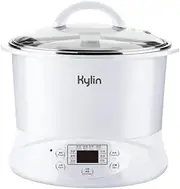 [Kylin] Electric Multi-Stew Cooker Stainless Steel/Ceramic Steamer Pot 2.2L