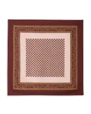 Sandro Placed Print Silk Bandana Scarf