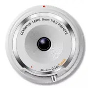 Olympus BCL-0980 9mm Fisheye White Body Cap Lens