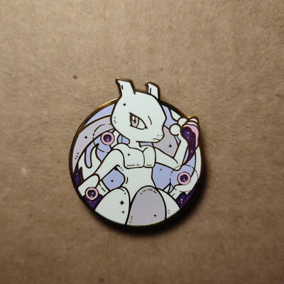 Pokemon Mewtwo Enamel Pin Badge Collectible Lapel Brooch Figure