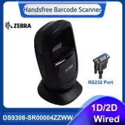 Zebra DS9308-SR00004ZZWW RS232 1D 2D QR CODE Desktop Barcode Scanner with Cable