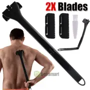 Long Handle Back Hair Shaver Men Best Back Shaver Razor Trimmer 180° Foldable
