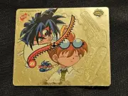 #29 2003 Twisties Beyblade Mega Gold Tazo Topz Spinners Unpopped as NEW