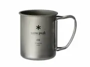 Snow Peak Titanium Single Mug Cup 220ml Made in Japan