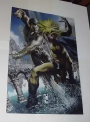 Avengers Poster #130 Namor vs Sentry Simone Bianchi