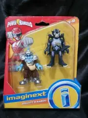 NEW Fisher Price Imaginext Power Rangers Squatt and Baboo Action FigureToy Set