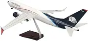 Replica Pre-Build Aircraf Resin 1/142 Scale for Boeing 737 Mexican Replica Plane Model for Adults Aviation Plane Desktop Collection Collection Gift Display