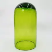 Mexican Hand Blown Art Glass Green Lamp Shade 8" Tall. Uncut. New