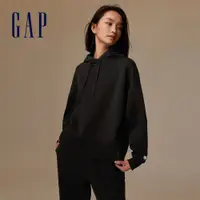 在飛比找蝦皮商城優惠-Gap 女裝 Logo帽T 空氣三明治系列-黑色(81061