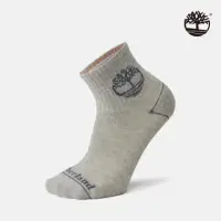 在飛比找momo購物網優惠-【Timberland】中性灰色中筒襪(A2Q4K052)