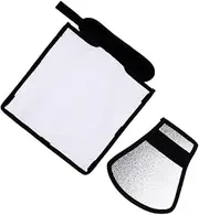 FONDOTIN Photography Softbox Flash Diffuser Reflector 2pcs Reflectors Light Barrier for and Outdoor