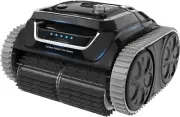 Wall Climbing Robotic Pool Cleaner with APP Mode, Cordless Pool Vacu