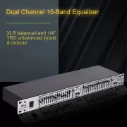 Btuty EQ-215 Dual 15 Band 1/3 Octave Stereo Graphic Equalizer W/ Sub-Output Q6Q9