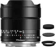 TTARTISAN 10mm F2 Ultra Wide Angle Lens, APS-C Ultra-Wide Camera Lens for Canon Rf Mount R7、R10、R50、R100、EOS R、RP、R5、R5C、R6R6ii、R3、R8