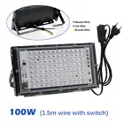 100W LED UV Stage Blacklight Ultraviolet Flood Effect Light for Disco Party