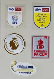 PREMIER LEAGUE 2016/17 FA CUP 13 SKY BET EFL PREMIERSHIP CHAMPIONS PATCH ..#64