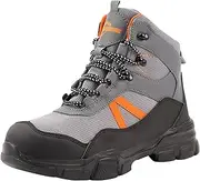 [Generic] Steel Toe Boots Men Lightweight Safety Boots Outdoor Industrial Work Shoes Construction Shoes