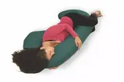 New Microfiber Zippered Replacement Maternity Body Pillow Cover Only (Green)