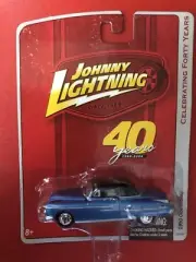 2010 JOHNNY LIGHTNING 1950 Oldsmobile Diecast Blue & White 1/64