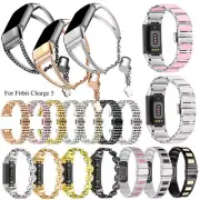 Charge5 Smart Watch Strap Band For Fitbit Charge 5 Stainless Steel Bracelet