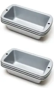 Wilton 3-Piece Recipe Right Non-Stick Mini Loaf Pan Set, 5 ¾" x 3" (2-Pack)