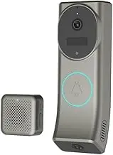 Snblzhef 2MP 1080P Dual Lens Wireless WIFI IP Doorbell Video Door Phone Intercom Visual Door Viewer Camera Peehole Viewer