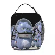 c465 Grizzy And The Lemmings Lunch Bags Insulated Lunch Tote Portable Bento Box Resuable Picnic Bags for Woman Work Kids School k465