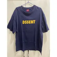 在飛比找蝦皮購物優惠-Dssent 深藍 短袖 Logo t XXL