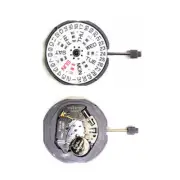Durable Quartz Watch Movement Sliver 3 Hands Replacement For MIYOTA GM02 GM00
