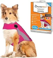 ThunderShirt Polo Dog Anxiety Jacket, Pink, Large