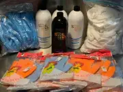 Tanning Solution Ultra Dark, Light/Medium, Nets, Gloves