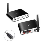 Wireless Receiver Transmitter 5.1 Ch Stereo Audio Home Theater Surround Sound EU Plug