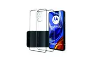 EFM Elements Case Cover & Screen Protection Bundle Pack For Motorola G22 Clear