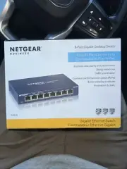 NETGEAR ProSafe 8-Port Gigabit Ethernet Network Switch GS108 v4