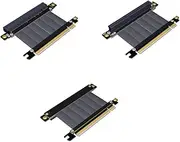ADT-Link Full Speed 3.0 PCIE X16 Riser Cable Graphics Card Extension Cable PCI Express Riser Extender for GPU 15/30/40/50cm (15cm, R33SR)