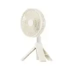 1Set 4000MAh Outdoor Telescopic Fan Household Desktop Shaking Fan Fan W5W7