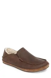 OluKai Moloa Genuine Shearling Convertible Slipper