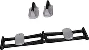 Hellery Leg Muscle Exercise Equipment Inner Thigh Exerciser Folding Multifunctional Lightweight Home Equipment with 2 Push up Stands