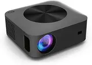 zolyet Projector with Tripod Rack 4K Wirel Portable Movie Projectors 30000hrs Lamp Life Support 120inches Display Built-in Speaker with Remote Control Support TV for Home Theater Media Player AU Plug