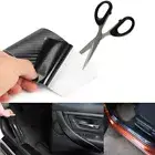 Waterproof Anti Scratch Car Sticker Sill Strip with Sleek Carbon Fiber Style