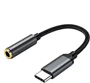 Generic USB Type C to 3.5mm Headphone Adapter, Adapter for Headphones, Laptops, Tablets, Game Consoles, Cell Phones, MP3 Players, Cameras