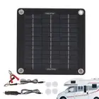 10W Solar Panel 12V Trickle Charger Battery Charger Kit Maintainer Boat Car RV