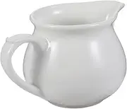 HOLIDYOYO Ceramic Gravy Boat Sauce Pitcher for Home Restaurant Use for Sauces Dips Dressings for Housewarming Parties