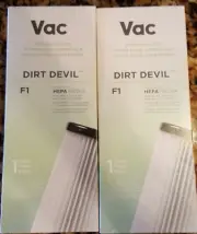 Lot of 2 Vac Dirt Devil Type Style F1 Hepa Media Vacuum Filter AA47917 Hoover