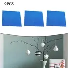 Practical Mirror Wall Sticker Home Square Supplies Tile 15cm 9pcs Decal