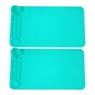 2-Pack of Silicone Graffiti Painting Pads Clear Tracing Coloring Book Craft4783